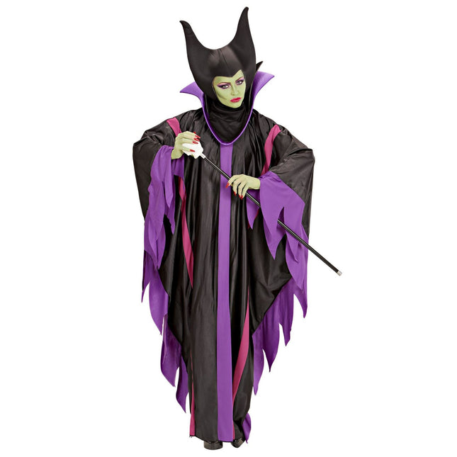 Abito Halloween Viola Donna Malefizia