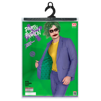 Costume di Halloween da clown per uomo