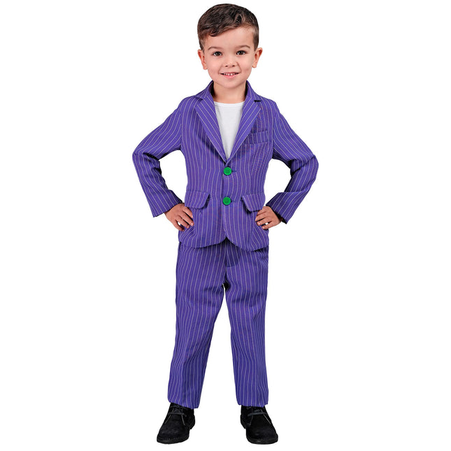 Costume Halloween Bambino Joker 2 pezzi