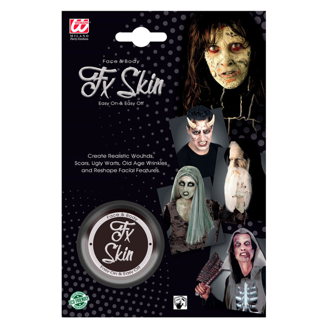 Vernice per il viso di Halloween nera