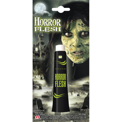 Vernice per il viso di Halloween verde