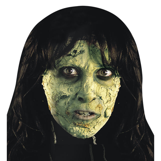 Vernice per il viso di Halloween verde