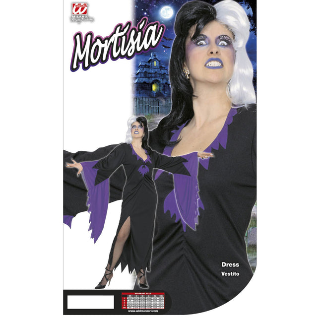 Costume da donna Morticia
