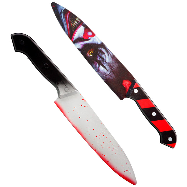 Coltello finto di Halloween 31 cm