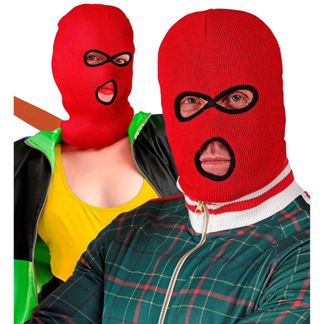 Passamontagna rosso