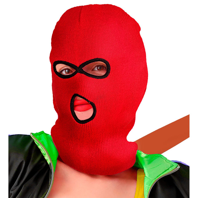 Passamontagna rosso