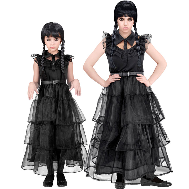 Costume da mercoledì bambino 2 pezzi