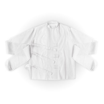 Camicia di forza in costume bianco