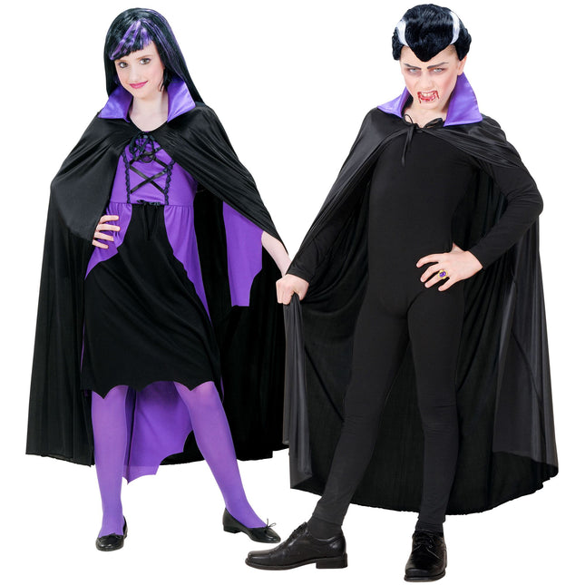 Capo viola nero Bambino