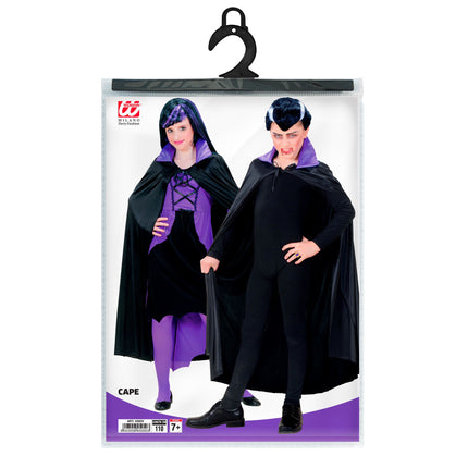 Capo viola nero Bambino