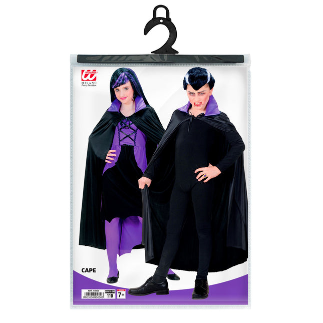 Capo viola nero Bambino