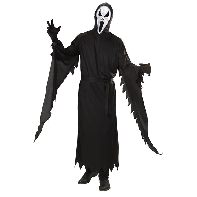 Costume nero da fantasma