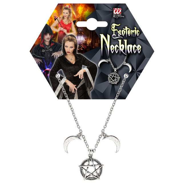 Collana d'argento Esoterica