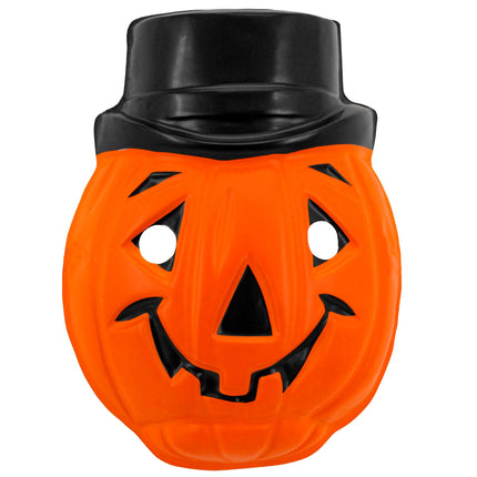 Maschera di zucca nero arancio