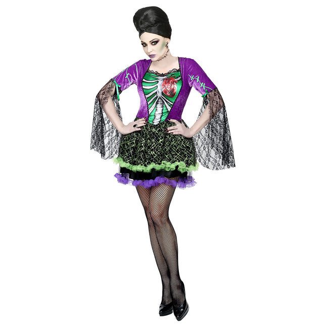 Abito Halloween Donna Sposa Mostro