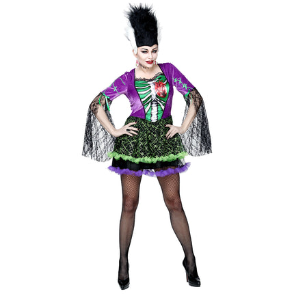 Abito Halloween Donna Sposa Mostro