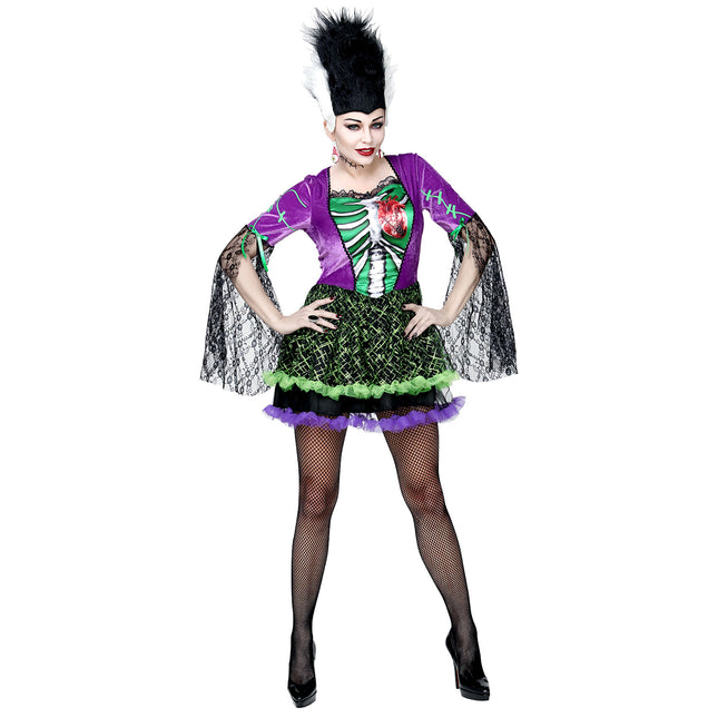 Abito Halloween Donna Sposa Mostro