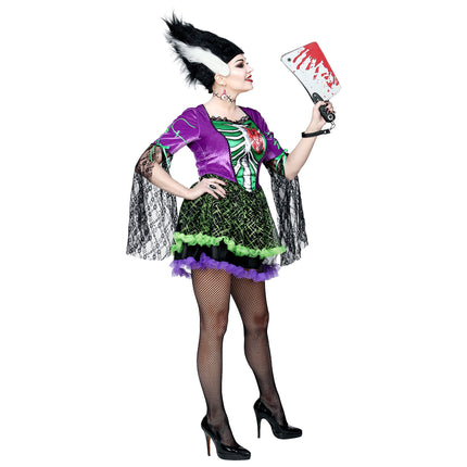 Abito Halloween Donna Sposa Mostro