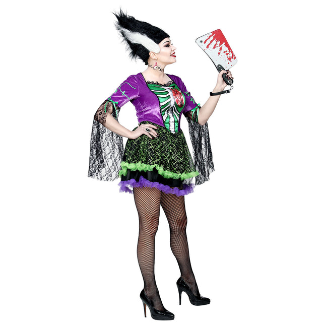 Abito Halloween Donna Sposa Mostro