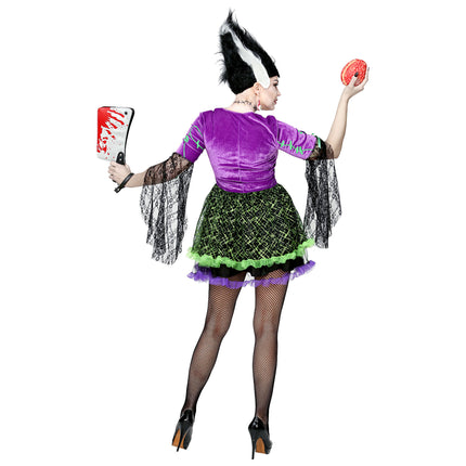 Abito Halloween Donna Sposa Mostro