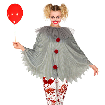 Poncho Clown di Halloween