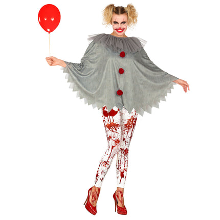 Poncho Clown di Halloween