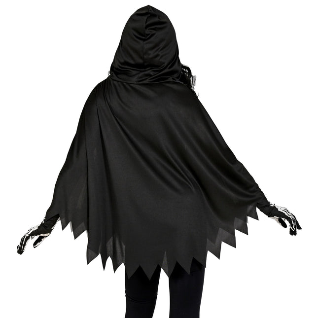 Poncho scheletro di Halloween