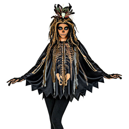 Poncho Voodoo di Halloween