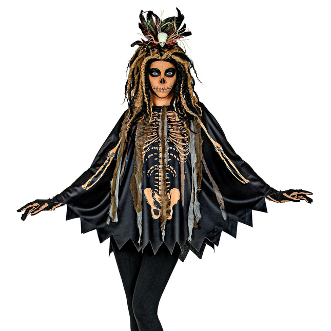 Poncho Voodoo di Halloween