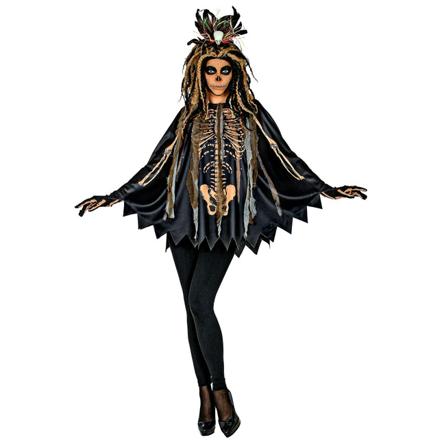Poncho Voodoo di Halloween
