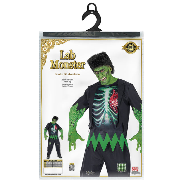 Costume Halloween Uomo Mostro
