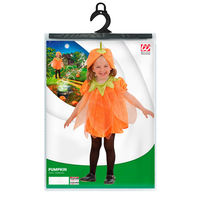 Costume di Halloween da bambino Zucca 2 pezzi
