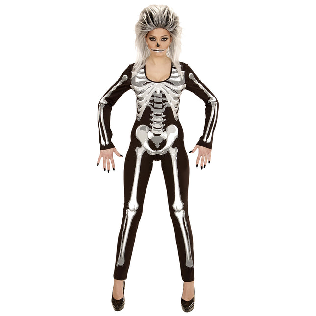 Tuta Halloween Donna Scheletro