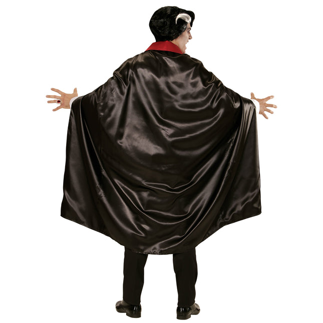 Costume di Halloween da vampiro rosso per uomo