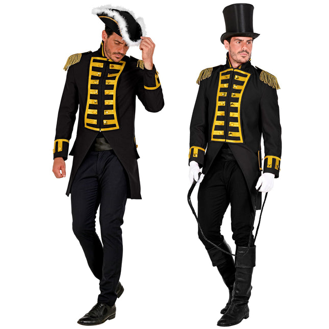 Giacca Pirata Uomo Nero