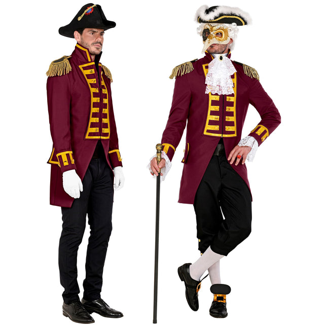Giacca Pirate Bordeaux Red Uomo
