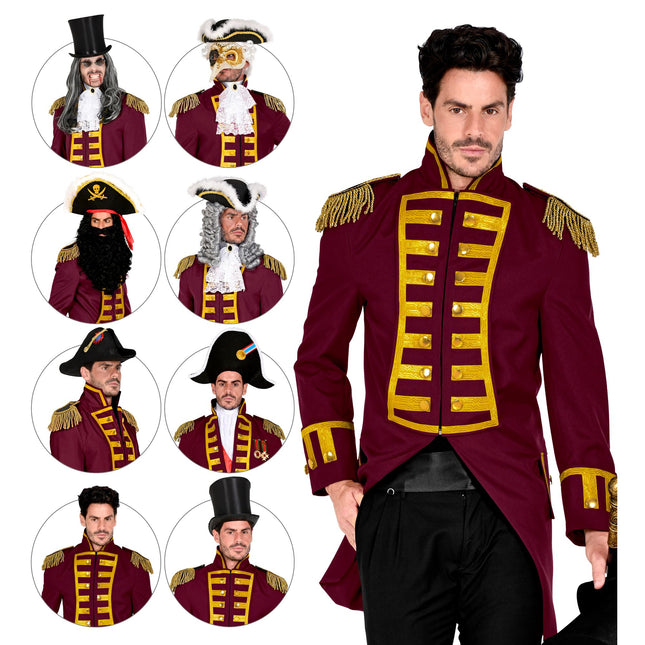 Giacca Pirate Bordeaux Red Uomo