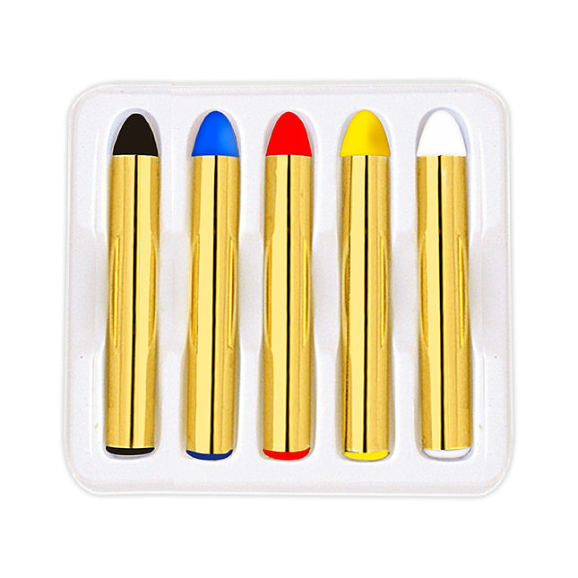 Set trucco Halloween colorato 5 pezzi
