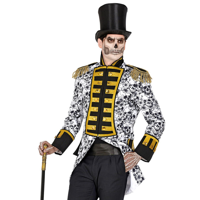 Giacca Halloween Uomo Teschi