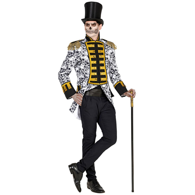 Giacca Halloween Uomo Teschi