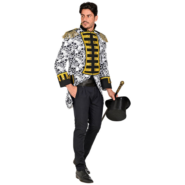 Giacca Halloween Uomo Teschi