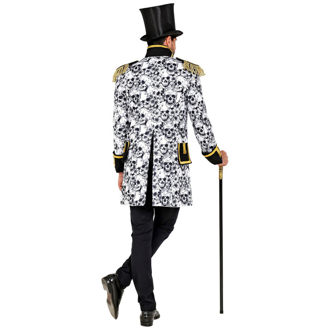 Giacca Halloween Uomo Teschi