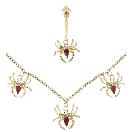 Set di accessori per Halloween Ragni 2 pezzi