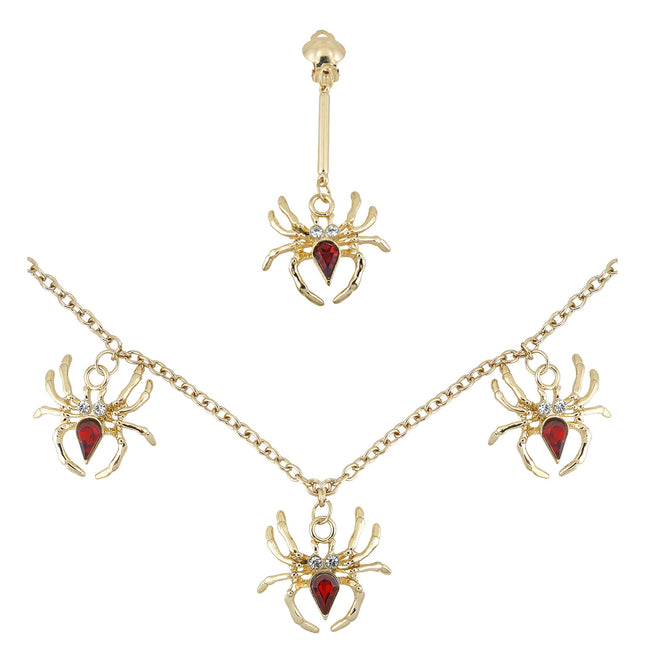 Set di accessori per Halloween Ragni 2 pezzi
