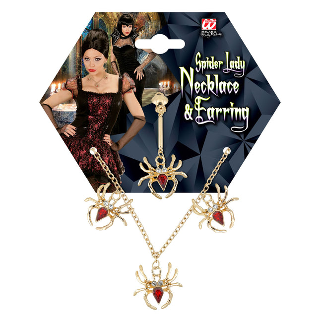 Set di accessori per Halloween Ragni 2 pezzi