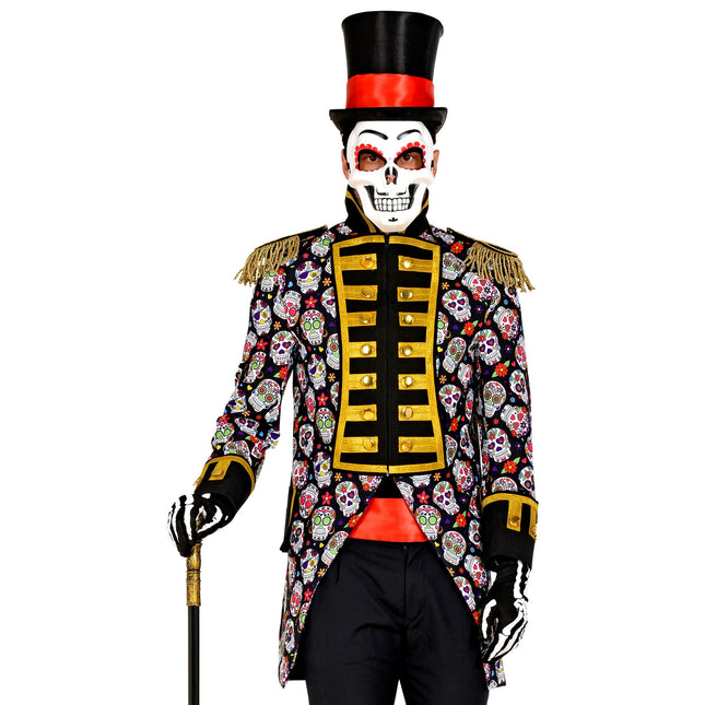 Giacca Dia De Los Muertos Uomo Neon