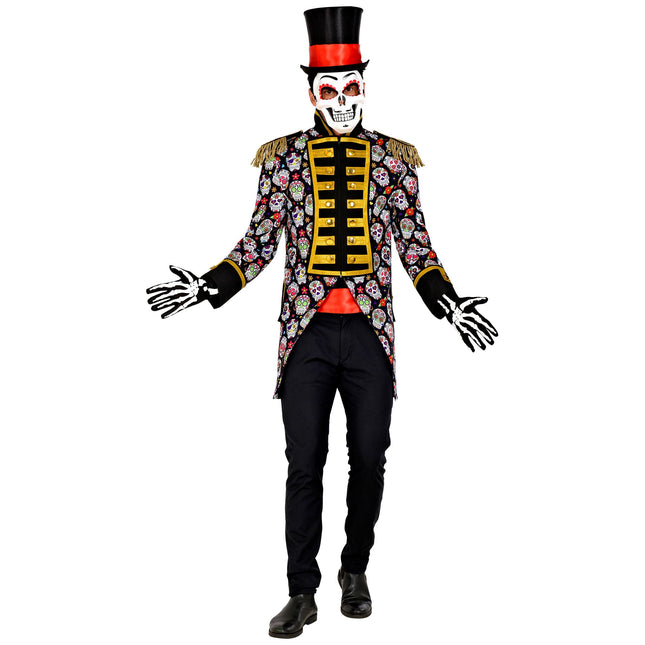 Giacca Dia De Los Muertos Uomo Neon