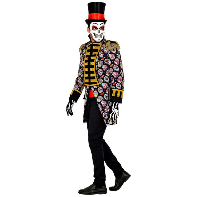Giacca Dia De Los Muertos Uomo Neon