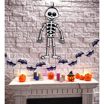 Scheletro di Halloween 53 cm
