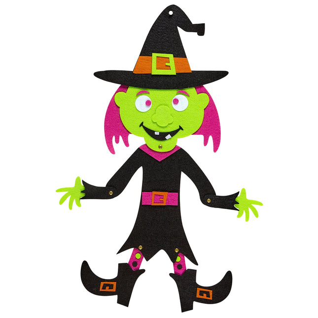 Decorazione da parete Halloween Strega 53 cm